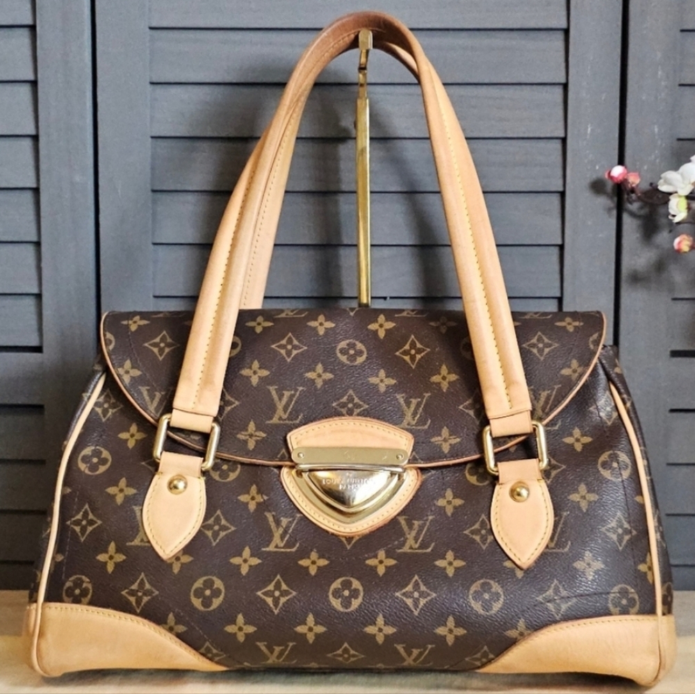 Authentic LOUIS VUITTON Beverly GM Handbag